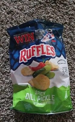 Spicy Dill Pickle Potato Chips, Spicy Dill Pickle
