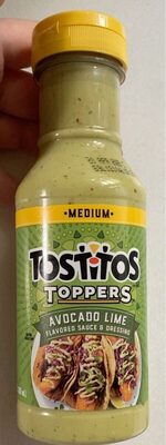 Medium Avocado Lime Flavored Sauce & Dressing, Avocado; Lime