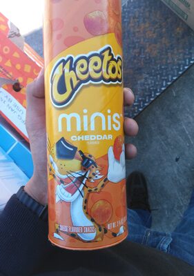 Cheddra Cheese Flavored Snacks Minis, Cheddar Cheese