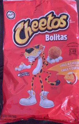 Chile & Cheese Flavored Corn Snack, Chile; Cheese