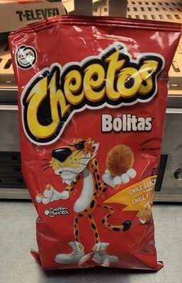 Chile & Cheese Flavored Corn Snack, Chile; Cheese