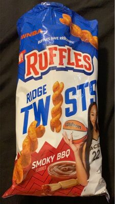Smoky BBQ Ridge Twists Potato Snacks, Smoky BBQ