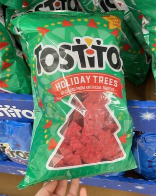 Holiday Trees Tortilla Chips