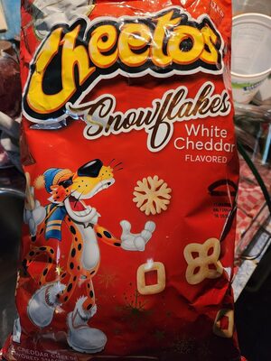 Snowflakes White Cheddar Cheese Flavored Snacks, White Cheddar
