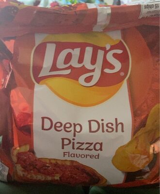 Deep Dish Pizza Flavored Potato Chips, Pizza