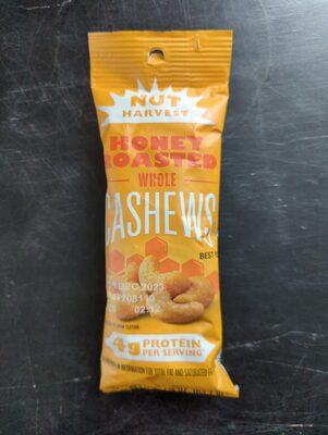 Honey Roasted Whole Cashews