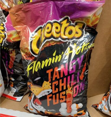 Tangy Chili Fusion Flamin' Hot Cheese Flavored Snacks, Cheese