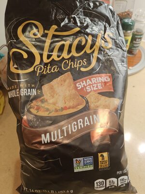 Multigrain Baked Pita Chips, Multigrain