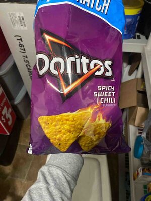 Spicy Sweet Chili Flavored Tortilla Chips, Spicy Sweet Chili
