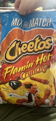 Flamin' Hot Crunchy Cheese Flavored Snacks, Flamin' Hot