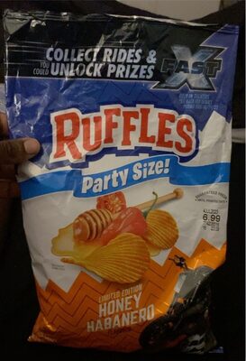 Honey Habanero Flavored Potato Chips, Honey; Habanero