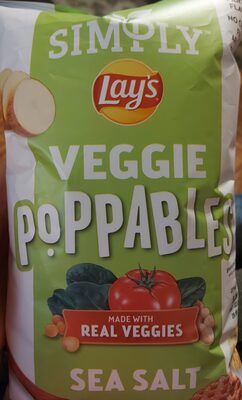 Sea Salt Potato & Veggie Snacks, Sea Salt
