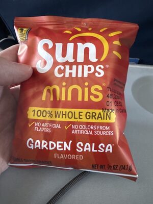  Minis Garden Salsa Flavored Whole Grain Snacks