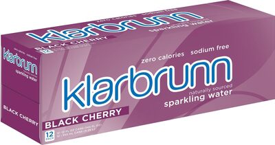 Black Cherry Sparkling Water, Black Cherry