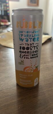 Passion Fruit Wond'R Antioxidant Sparkling Water, Passion Fruit Wond'R