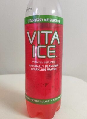 Strawberry Watermelon Vitamin Infused Sparkling Water, Strawberry Watermelon