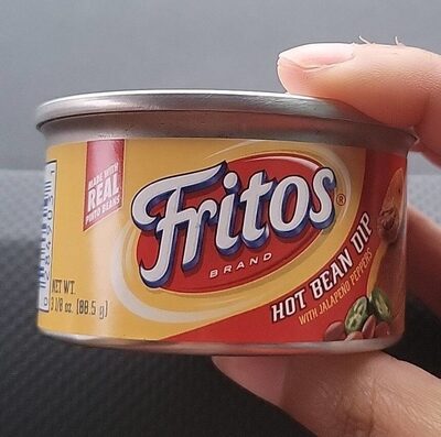 Hot Bean Dip With Jalapeno Peppers, Hot With Jalapeno Peppers