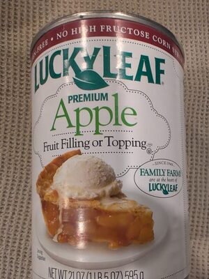 Premium Apple Fruit Filling Or Topping, Apple