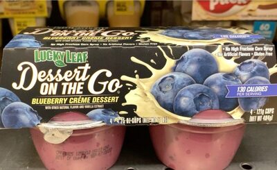 Blueberry Creme Dessert, Blueberry Creme