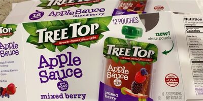 Mixed Berry Apple Sauce, Mixed Berry