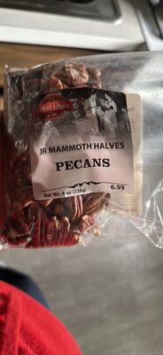 Jr Mammoth Halves Pecans, Jr Mammoth