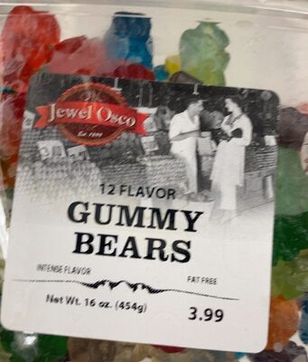 12 Flavor Gummy Bears, 12 Flavor