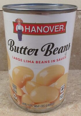Large Lima Butter Beans In Sauce