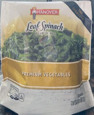 Steam-In-Bag Leaf Spinach  Premium Vegetables