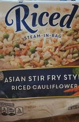 Steam-In-Bag Asian Stir Fry Style Riced Cauliflower