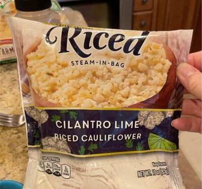 Cilantro Lime Steam-In-Bag Riced Cauliflower, Cilantro Lime