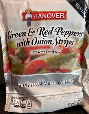 Steam-In-Bag Green & Red Peppers With Onion Strips Premium Vegetables