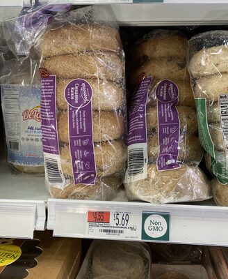 Bagels, Sprouted Cinnamon Raisin