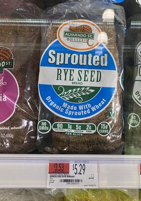 Sprouted Rye Seed Bread