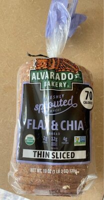 Flax & Chia Thin Sliced Bread, Flax & Chia