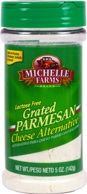 Michelle Farms, Grated Parmesan Cheese Alternative