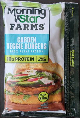 Morningstar Farms Veggie Burgers Garden Veggie Patties 9.5oz
