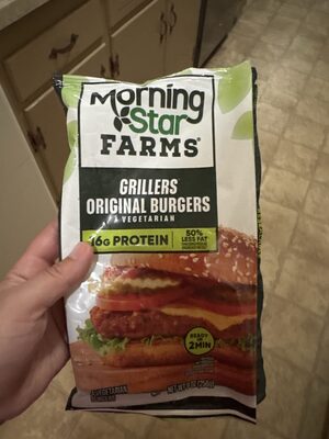 Morningstar Farms Veggie Burgers Grillers 9oz