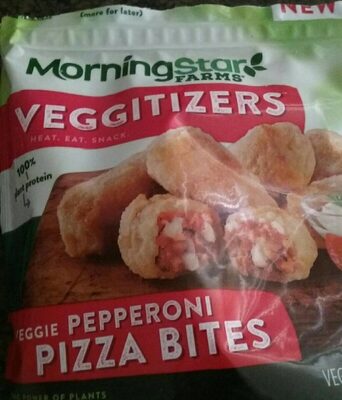 Veggie Pepperoni Vegan Pizza Bites, Pepperoni