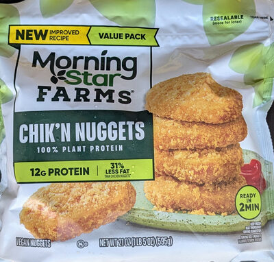 Morningstar Farms Poultry Chikn Nuggets 21oz