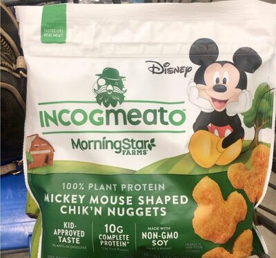 Mickey Mouse Shaped Chik'N Plant-Based Nuggets