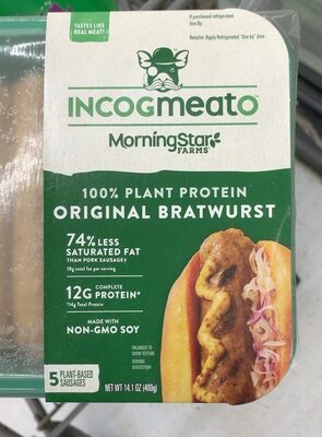 Original Bratwurst Plant-Based Sausages