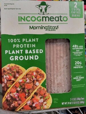100% Plant Protein Plant Based Ground