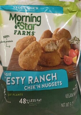 Zesty Ranch Veggie Chik'N Nuggets, Zesty Ranch