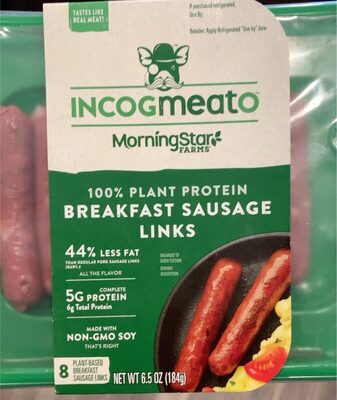 100% Plant Protein Breakfast Sausage Links