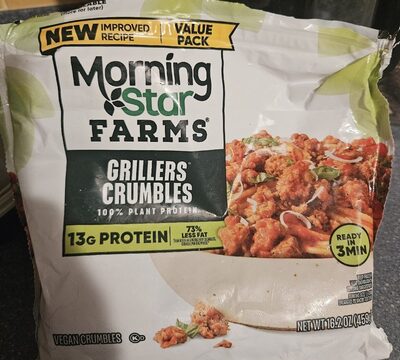 Grillers Veggie Crumbles, Grillers