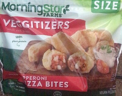 Pepperoni Veggie Vegan Pizza Bites, Pepperoni