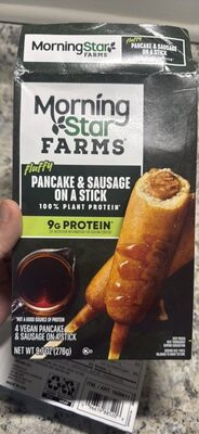 Plant-Based Pancake & Sausage On A Stick