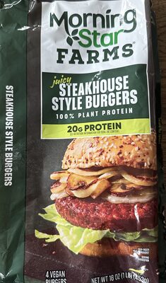 Steakhouse Style Burger Juicy, Steakhouse Style