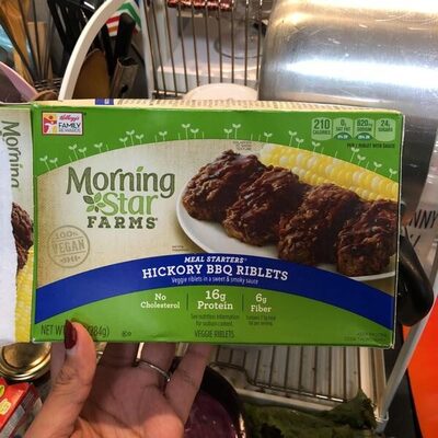 Morningstar Farms Meal Solutions Hickory BBQ Riblet 10oz