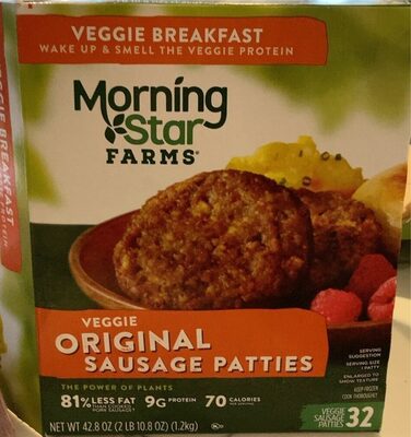 Morningstar Farms Breakfast Sausage Patties 42.8oz